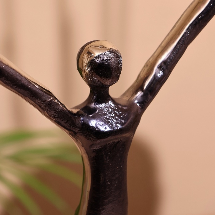 Подсвечник на 2 свечи  Подсвечник на 2 свечи "Ленни" 42 см, металл