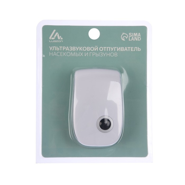 Отпугиватель насекомых и грызунов Luazon LRI-08, ультразвуковой, 70 м2, 220 В, белый Отпугиватель насекомых и грызунов Luazon LRI-08, ультразвуковой, 70 м2, 220 В, белый