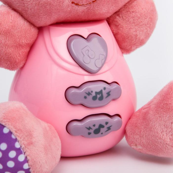 Игрушка развивающая музыкальная «Зайчик», 18 см Игрушка развивающая музыкальная «Зайчик», 18 см