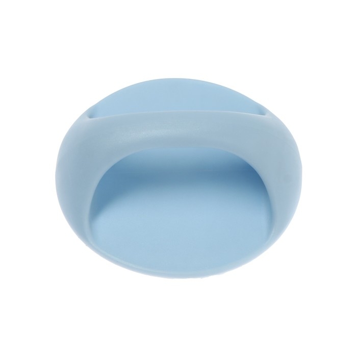 Ручка самоклеящаяся, голубой цвет, 4 шт в наборе, d=65 мм Ручка самоклеящаяся, голубой цвет, 4 шт в наборе, d=65 мм