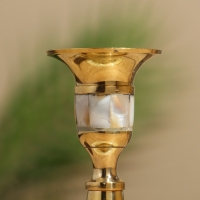 Подсвечник "Крис" 10 см, латунь