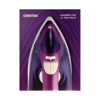 Утюг Centek CT-2348, 1300-1800 Вт, керамическая подошва, 200 мл, фиолетовый