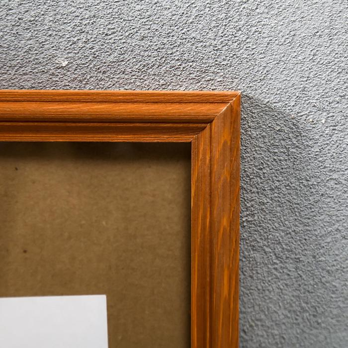 Фоторамка сосна орех 2/5 30х42 см Фоторамка сосна орех 2/5 30х42 см