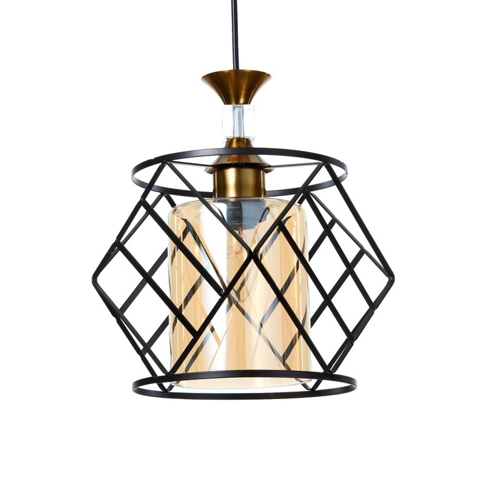 Светильник BayerLux Светильник BayerLux "Куара" E27 40Вт черный 28х28х19-119 см