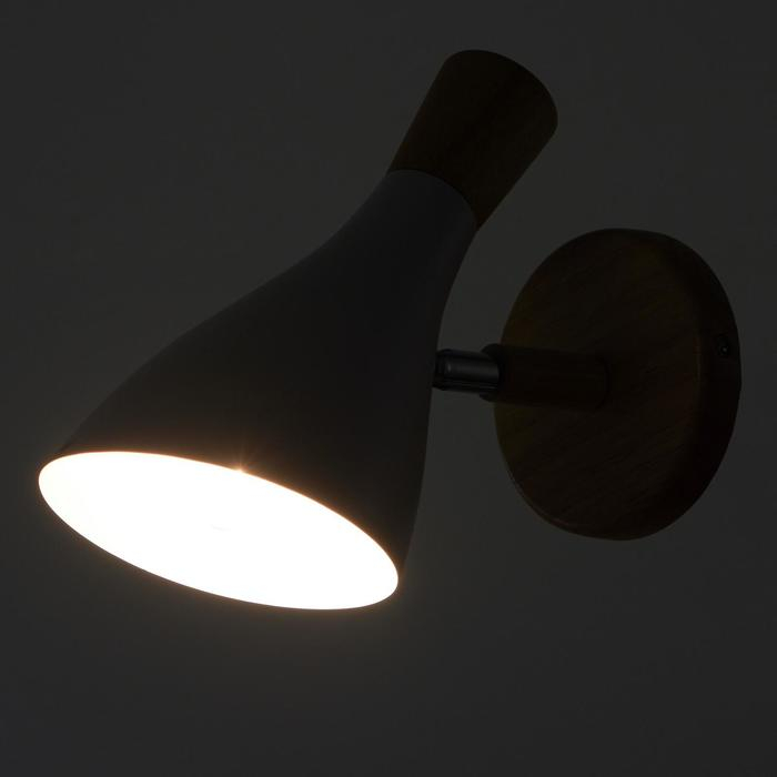 Бра 1067/1WT E27 60Вт белый 20х20х25 см