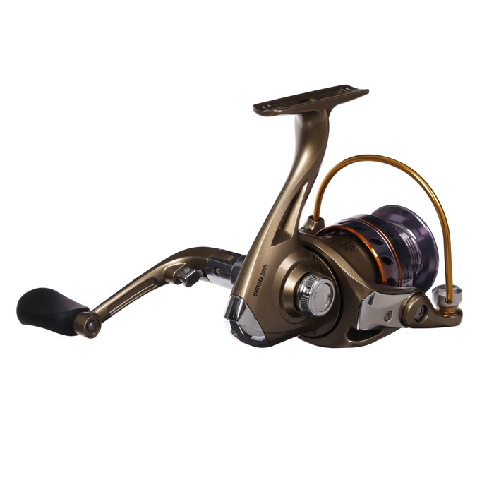 Катушка б/ин "Волжанка" Оптима 2000, 6+1 подшипник, 4.8:1