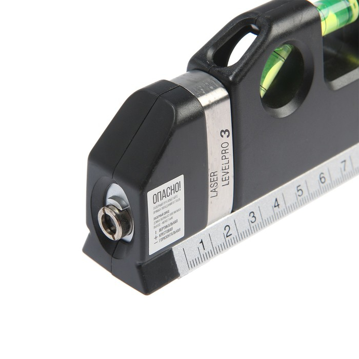 Уровень универсальный 4 в 1 ТУНДРА, лазерный, пузырьковый, рулетка 2.5 м, линейка 150 мм Уровень универсальный 4 в 1 ТУНДРА, лазерный, пузырьковый, рулетка 2.5 м, линейка 150 мм