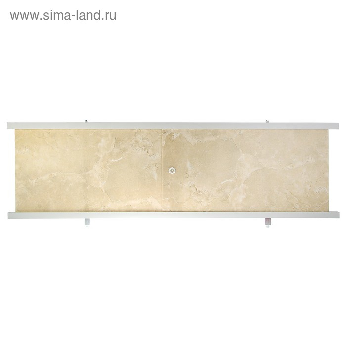 Экран для ванны  Экран для ванны "Кварт Мрамор бежевый", 168 см