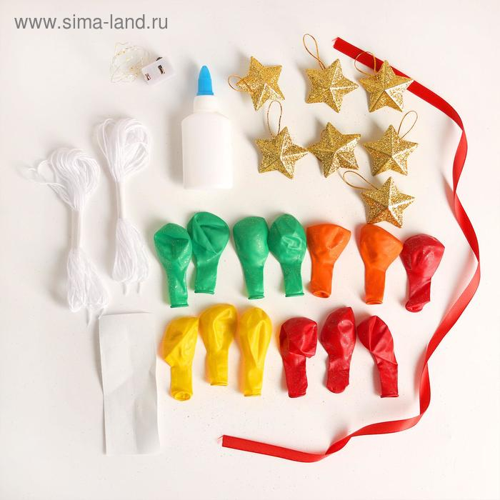 Набор для творчества «Новогодняя гирлянда из ниток своими руками»