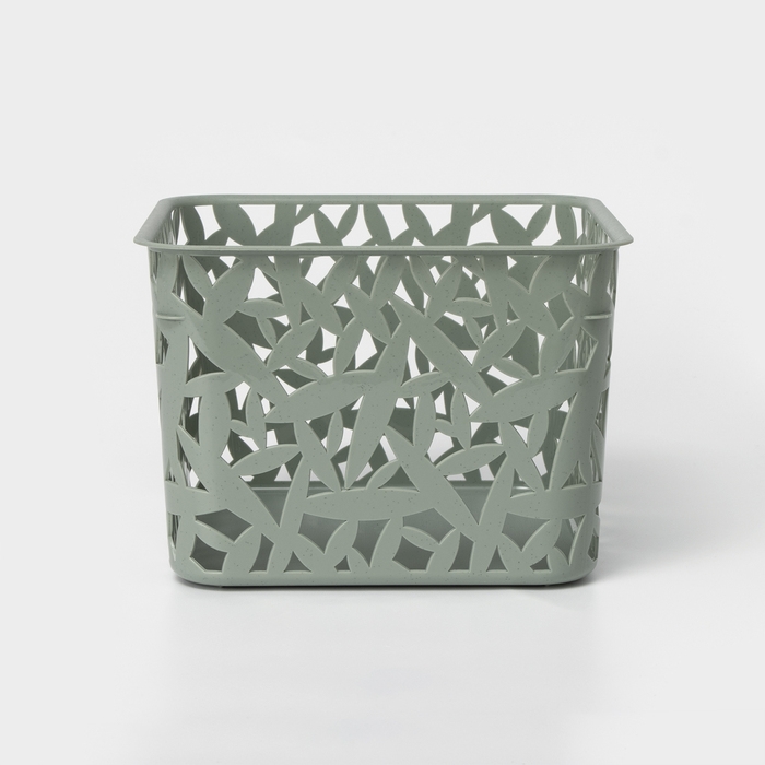 Корзина для хранения, 20,5×20,5×14,5 см, цвет МИКС Корзина для хранения, 20,5×20,5×14,5 см, цвет МИКС