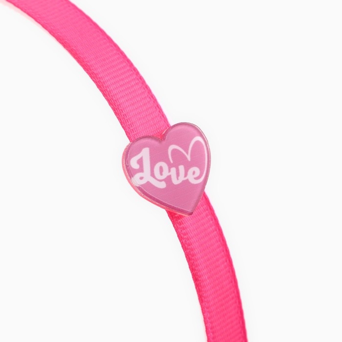 Ободок для волос «Love» 12 х 13 х 1.2 см Ободок для волос «Love» 12 х 13 х 1.2 см