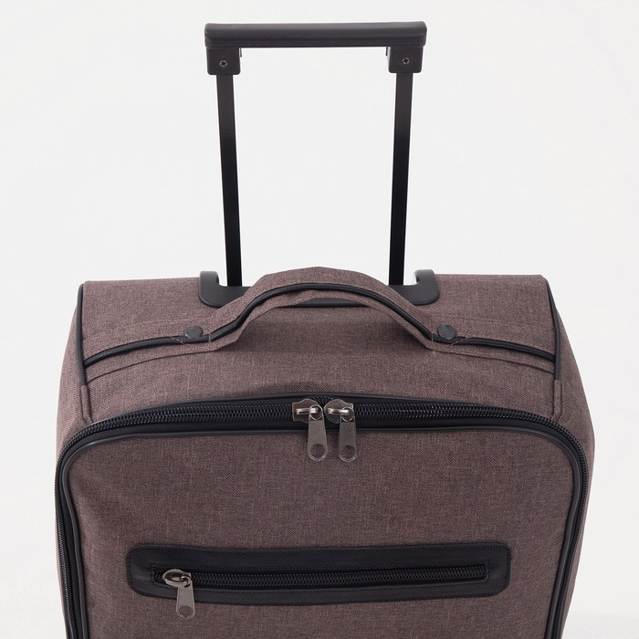 Пилот-кейс 16 Пилот-кейс 16", «Сакси», отдел на молнии, наружный карман, цвет коричневый