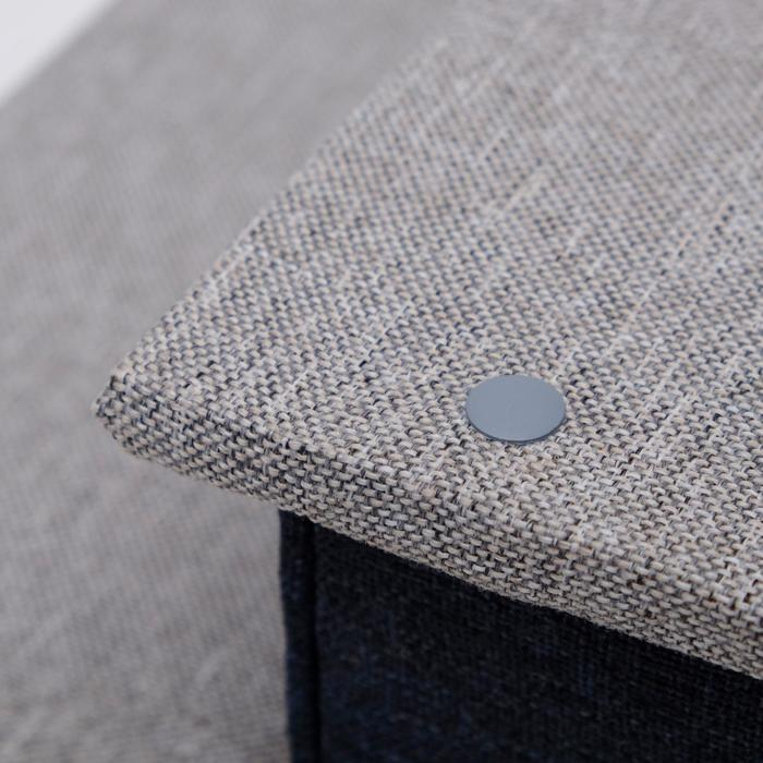 Домик-лесенка для животных  Домик-лесенка для животных "Пижон",  рогожка 39 х 38,5 х 32 см, серо-голубой