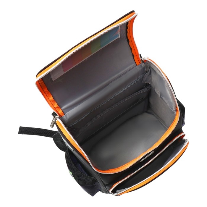 Ранец Стандарт 34 х 27 х 20 deVENTE Attomex Lite 14L, Football черный 7030416 Ранец Стандарт 34 х 27 х 20 deVENTE Attomex Lite 14L, Football черный 7030416