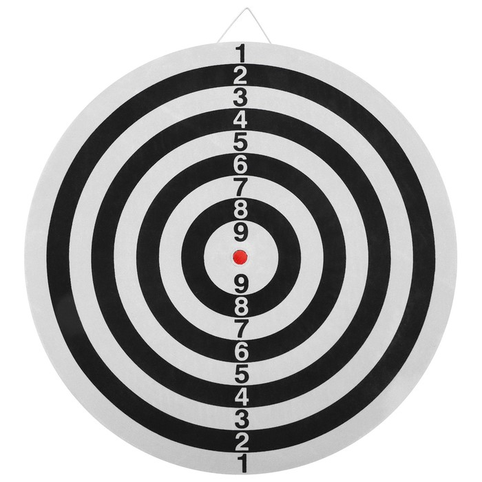 Дартс, мишень диаметром 36,5 см, 6 дротиков Дартс, мишень диаметром 36,5 см, 6 дротиков
