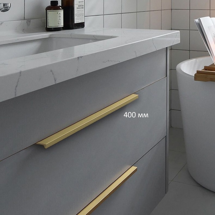 Ручка CAPPIO RT001AU, L=400,м/о 256, цвет  сатиновое золото Ручка CAPPIO RT001AU, L=400,м/о 256, цвет  сатиновое золото