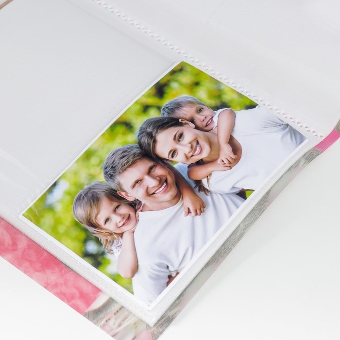 Фотоальбом на 64 фото 10х15 см  Фотоальбом на 64 фото 10х15 см "Розы МИКС" 2х17,5х23 см