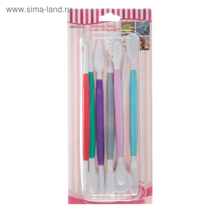 Набор инструментов для лепки, 8 штук Набор инструментов для лепки, 8 штук