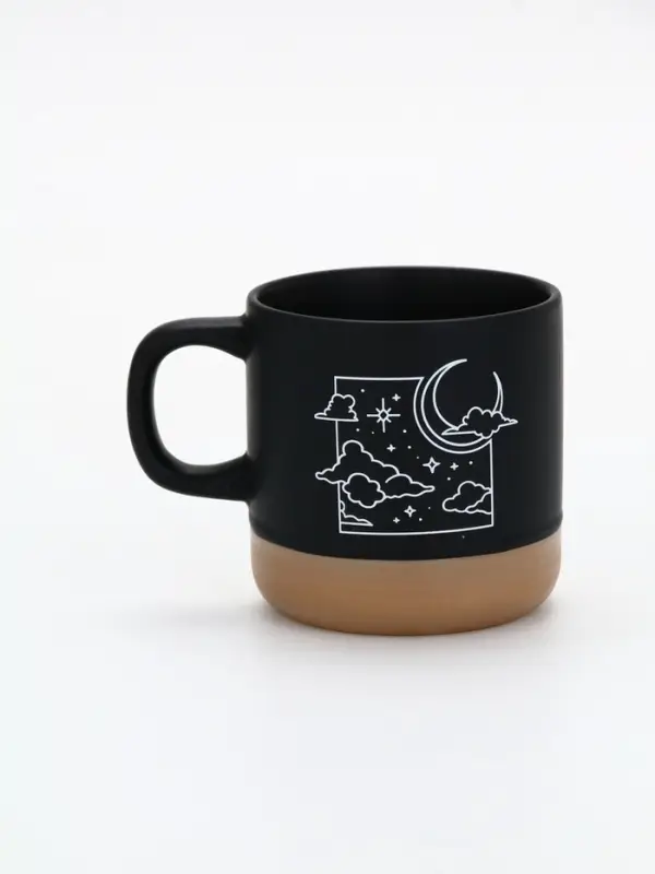 Кружка чайная керамическая «Звёздное небо», 350 мл, ручная работа Кружка чайная керамическая «Звёздное небо», 350 мл, ручная работа
