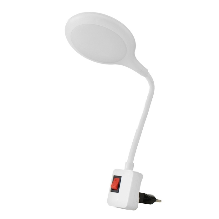 Бра в розетку "Джойс" LED 7Вт белый 1,5х12х31 см