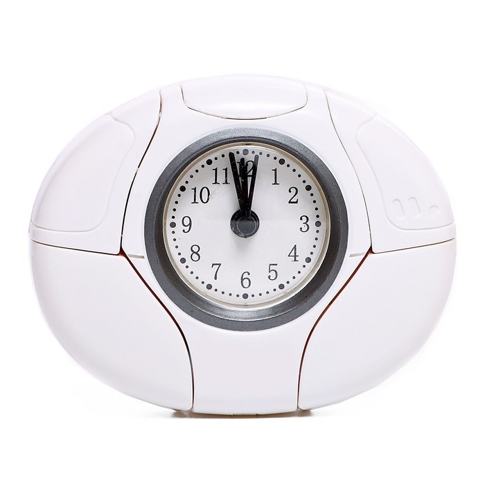 Робот «Будильник», трансформируется, звуковые эффекты, цвет белый Робот «Будильник», трансформируется, звуковые эффекты, цвет белый