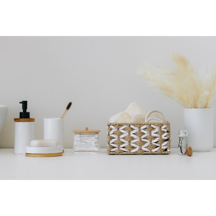 Набор аксессуаров для ванной комнаты SAVANNA «Джуно», 3 предмета (мыльница, дозатор для мыла 280 мл, стакан), цвет белый Набор аксессуаров для ванной комнаты SAVANNA «Джуно», 3 предмета (мыльница, дозатор для мыла 280 мл, стакан), цвет белый