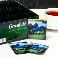 Чай чёрный Greenfield Magic Yunnan, 100 пакетиков*2 г