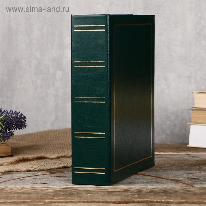 Фотоальбом Fotografia на 100 фото Фотоальбом Fotografia на 100 фото "Классика" 15x21 см зелёный