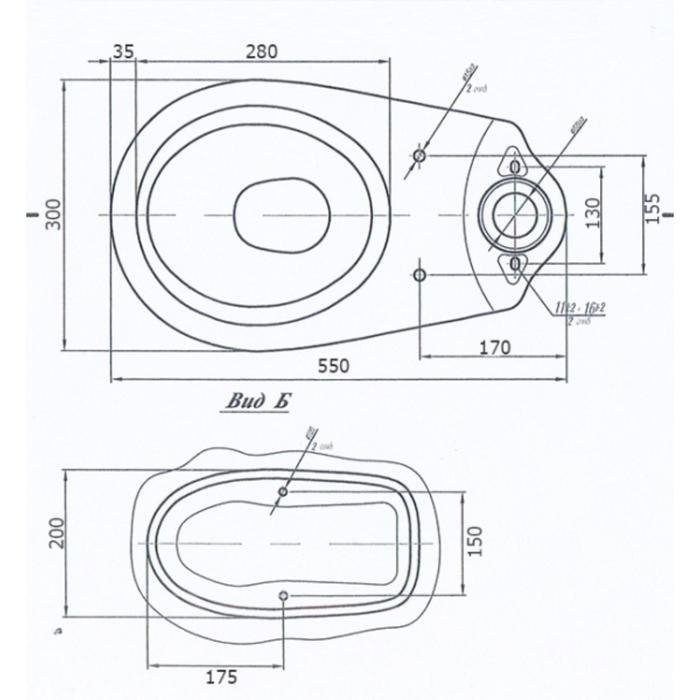 Унитаз компакт ЛЗСФ Унитаз компакт ЛЗСФ "Вершок", детский, нижняя подводка, сиденье, кнопка