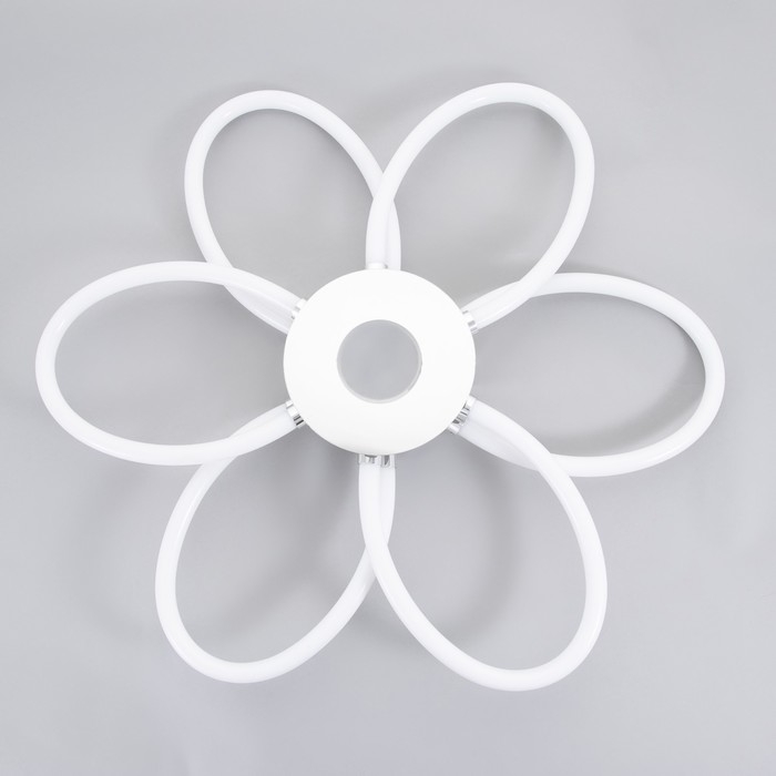 Люстра 1802/6 LED 123Вт 4000К хром 68х68х10 см BayerLux