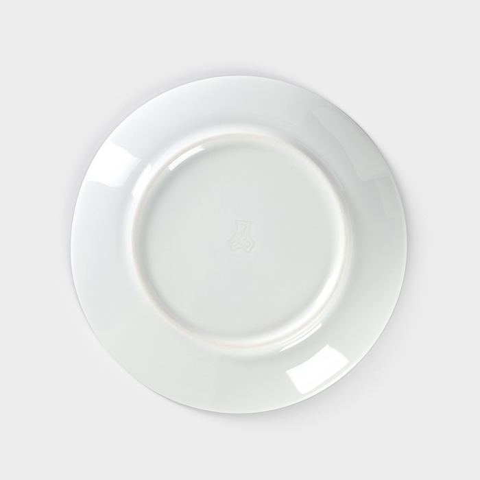 Тарелка фарфоровая «Палитра», d=17,5 см, белая Тарелка фарфоровая «Палитра», d=17,5 см, белая