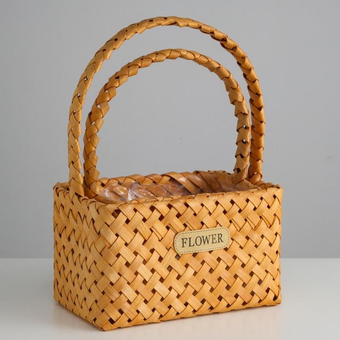 Набор корзин плетеных, секвойя, 23х14,5х13,5/31 см, 20х11,5х13/28 см, 2 шт. Набор корзин плетеных, секвойя, 23х14,5х13,5/31 см, 20х11,5х13/28 см, 2 шт.