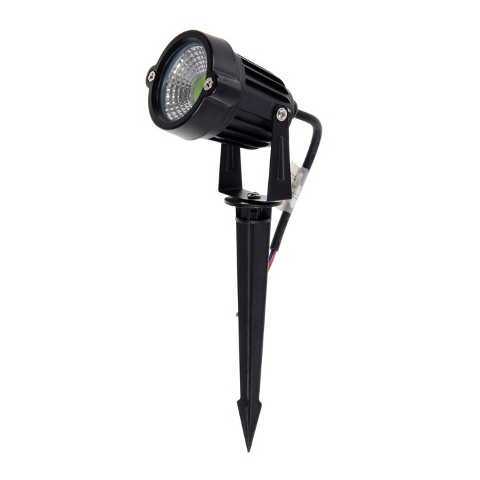 Светильник светодиодный грунтовый, 7 Вт, 630 Лм, IP65, зеленое свечение, 220 В Светильник светодиодный грунтовый, 7 Вт, 630 Лм, IP65, зеленое свечение, 220 В