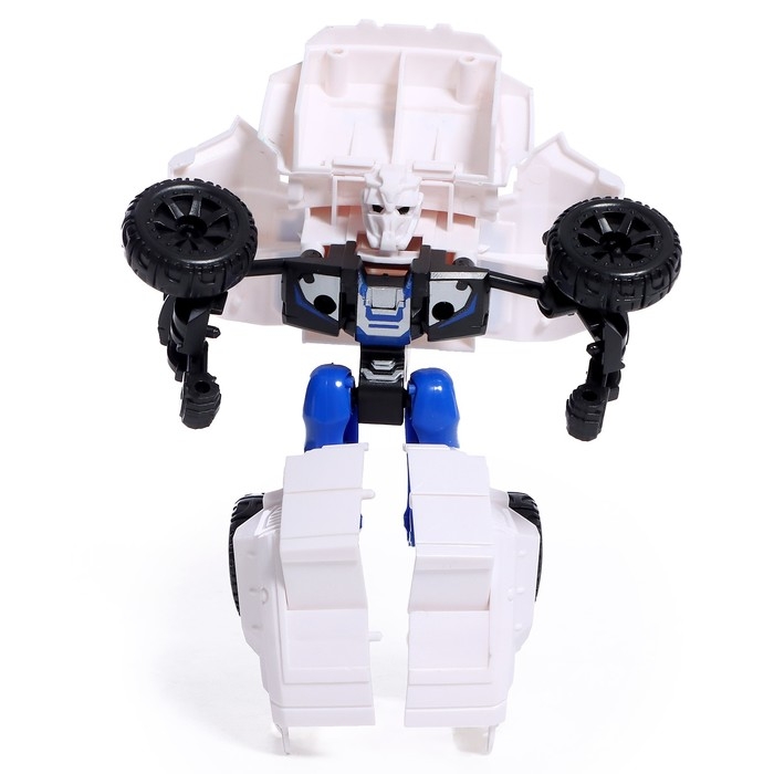 Робот «Полицейский внедорожник», трансформируется