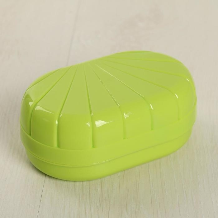 Мыльница «Дорожная», 11,5×8×4 см, цвет МИКС Мыльница «Дорожная», 11,5×8×4 см, цвет МИКС