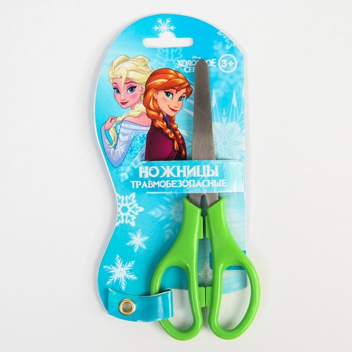Ножницы детские 12 см, безопасные, пластиковые ручки, Холодное сердце, МИКС Ножницы детские 12 см, безопасные, пластиковые ручки, Холодное сердце, МИКС