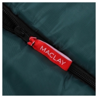 Спальный мешок maclay camping comfort cold, одеяло, 4 слоя, левый, 185х90 см, -10/+5°С