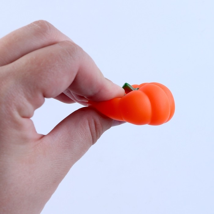 Хэллоуин. Антистресс сквиш мялка «Буу», тыква Хэллоуин. Антистресс сквиш мялка «Буу», тыква