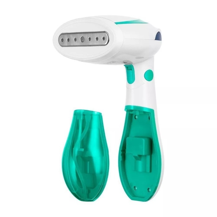 Отпариватель Kitfort КТ-9192-2, ручной, 1300 Вт, 120 мл, 20 г/мин, бело-зелёный Отпариватель Kitfort КТ-9192-2, ручной, 1300 Вт, 120 мл, 20 г/мин, бело-зелёный