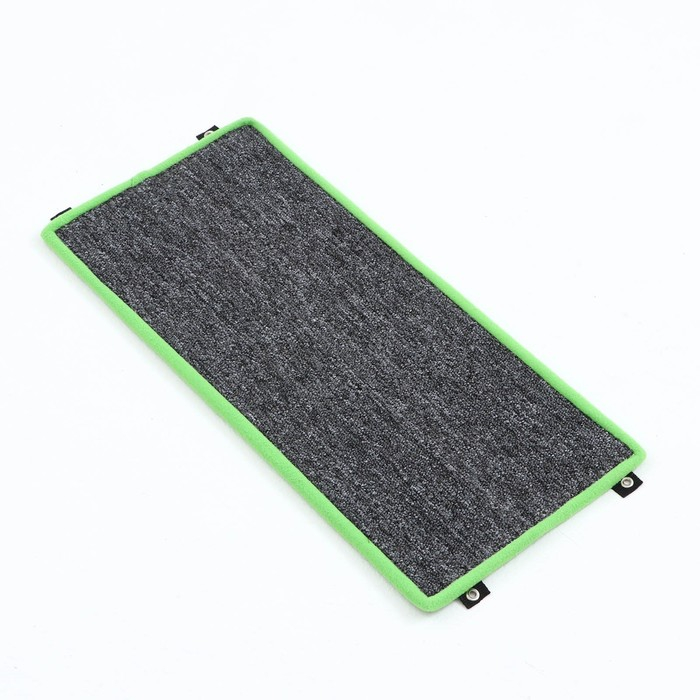 Когтеточка  угловая средняя, ковролиновая с пропиткой, 57 х 13 см, микс цветов Когтеточка  угловая средняя, ковролиновая с пропиткой, 57 х 13 см, микс цветов