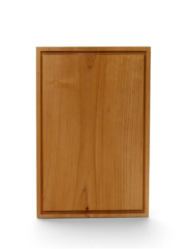 Доска разделочная деревянная с кровостоком Adelica, 30&times;20&times;2 см, покрыта маслом, цельная берёза