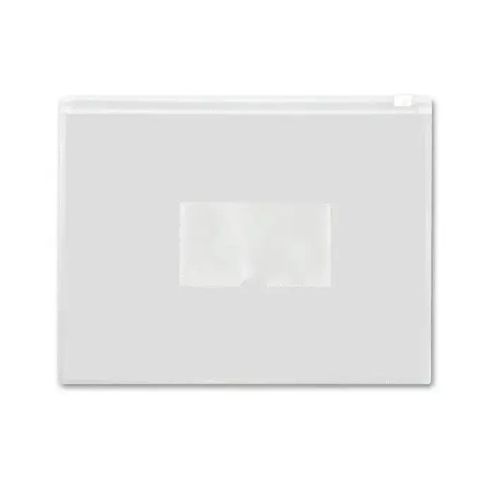 Папка-конверт на ZIP молнии А4, 150 мкм, Calligrata, карман для визитки, белая молния Папка-конверт на ZIP молнии А4, 150 мкм, Calligrata, карман для визитки, белая молния