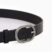 Ремень жен 05-01-02-01, Июнь2511, 2,9*0,3*110 см, винт, пряж металл, 1 прокол, черный Ремень жен 05-01-02-01, Июнь2511, 2,9*0,3*110 см, винт, пряж металл, 1 прокол, черный