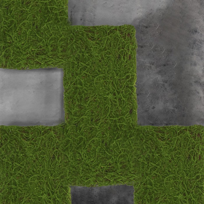 Декоративная панель, 90 × 40 см, «Мох», Greengo Декоративная панель, 90 × 40 см, «Мох», Greengo