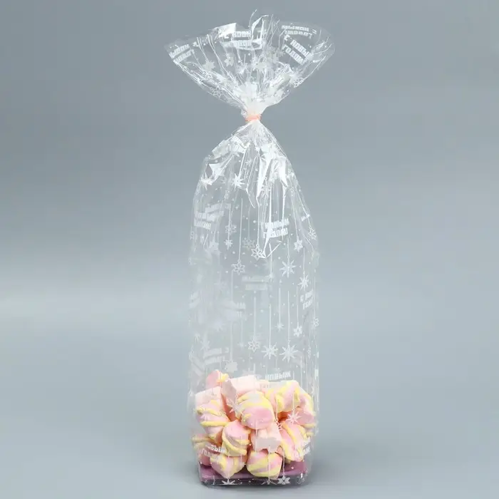 Пакет подарочный новогодний с жёстким дном «Новогодний серпантин», 6 х 8 х 30 см Пакет подарочный новогодний с жёстким дном «Новогодний серпантин», 6 х 8 х 30 см