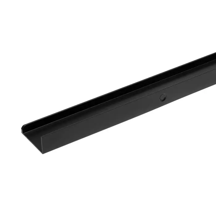 Ручка профильная мебельная торцевая CAPPIO RT001BL, L=500 мм, м/о 288 мм, чёрная