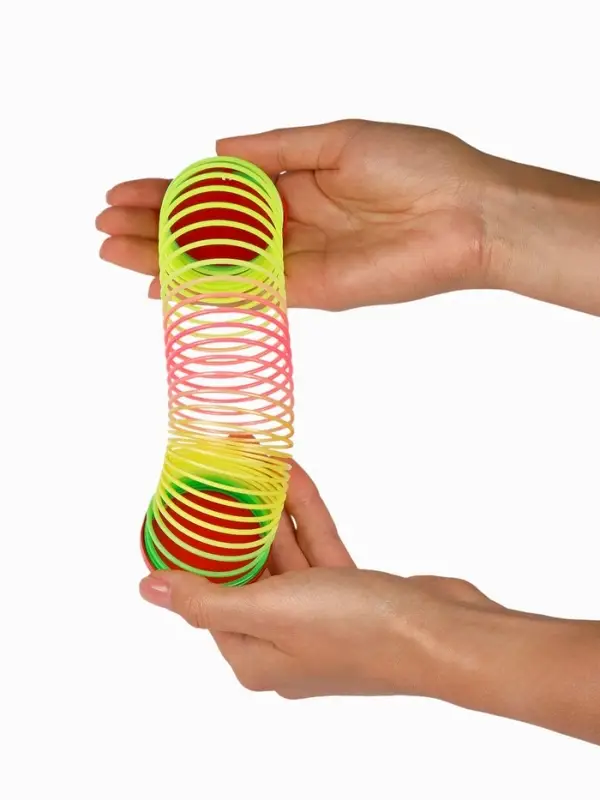 Funny toys Пружинка радуга  Funny toys Пружинка радуга "Веселая лошадка", цвета МИКС, d.-5см