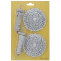 Крючок для штор CAPPIO KS030, d=95 мм, цвет серебро, 2 шт Крючок для штор CAPPIO KS030, d=95 мм, цвет серебро, 2 шт