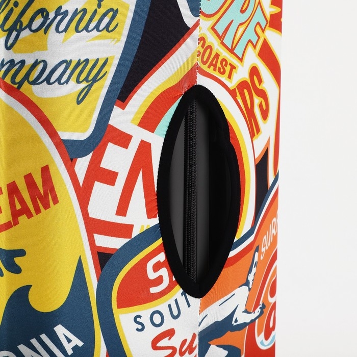 Чехол на чемодан L, цвет разноцветный