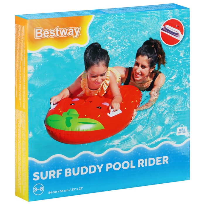 Матрас для плавания «Фруктовый микс», с ручками, 84 x 56 см, цвет МИКС, 42049 Bestway Матрас для плавания «Фруктовый микс», с ручками, 84 x 56 см, цвет МИКС, 42049 Bestway